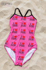 I Love Pink Monokini