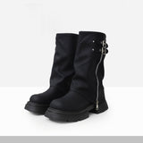 Lyle Buckle Mid Boots