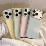 Y2K Color Block Polka Dot iPhone-Compatible Case
