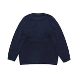 25FW ベーシックロゴニット ネイビー