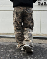 UL Camo Decoration Denim Pants