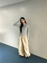 ステイヴィンテージヘンリーネック長袖Tシャツ (3c)