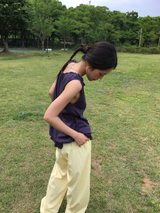 Park Wood String Pants (3color)