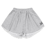 メローニレースポイントハーフパンツ (2Color)
