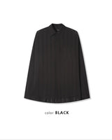 (UNISEX) Airy Lace Net Shirt