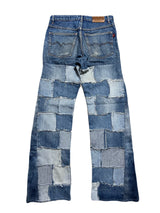 BLUE PATCHWORK DENIM