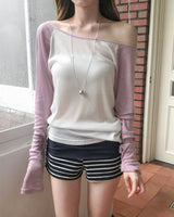 [ summer daily🍧 ] cuddy soft loose fit one off top