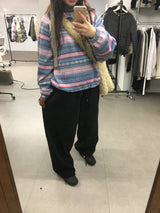ウィンターボアファークロスボディバッグ (3 Colors)