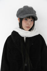 beads hairy muffler(2colors)