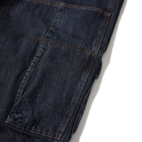 Cargo denim work pants / Deep Indigo