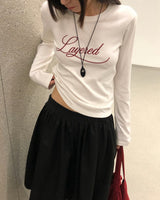 [ORIGINAL]ペーパー レタリング ロングスリーブTシャツ
