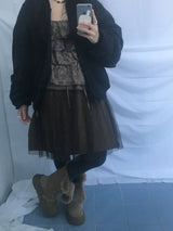 Shea layer padded skirt
