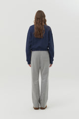 メルティングチェリープリントクロップスウェットシャツ [NAVY]