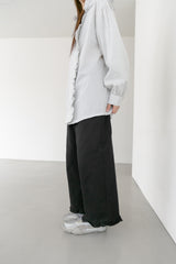 frill cotton banding pants(2colors)