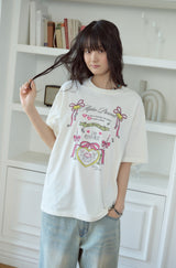 26SS★ キャンドルハート半袖Tシャツ