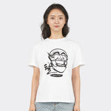 Hahoetal グラフィックショートスリーブTシャツ (White)