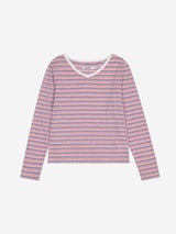  REGULAR SOFT LINE V-NECK TEE (WHITE)
