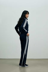 JOEL JERSEY TRACK PANTS / NAVY