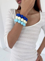 Color ball bold bangle(3color)