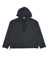 No.1523 stripe string hood-T