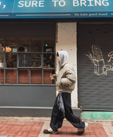 Tetsu Shirring Flight Padding Jumper