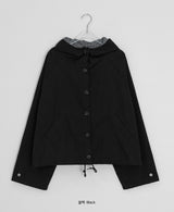 Guntree Check Hood Bomber Jacket