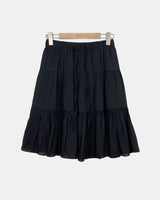 Hide Chiffon Tiered Midi Skirt