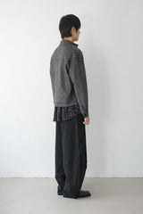 sculpted curved pants