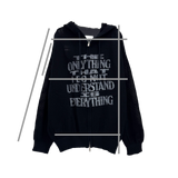 net typo knit zip-up