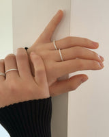 Iceberg ring (silver) *1PCS