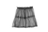 Omin Tiered Frill Layered Tulle Midi Skirt