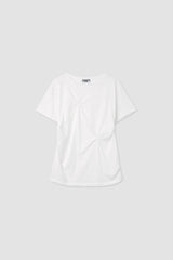 ピンチコットンTシャツ / アイボリー