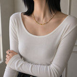 Colorful Seed Beads Minimal Necklace