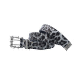 SEXXDEVIL Leopard Print Belt