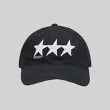 SSstar Washed Ball Cap (BLACK)