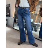 [FLARE FIT] リラックスフレアフィットデニムパンツ (2color)