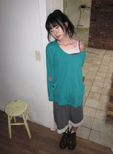 26SS★ [BAONHAUS] ポイヴ ポケット ロングスリーブ Tシャツ