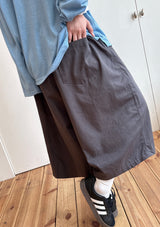 General Cotton Pintuck Balloon Bermuda Shorts 4color