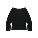 シエラ レオパード ハート ワンショルダー Tシャツ (2Color)