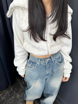 (HIP + CASUAL + LOVELY❤ / SEMI-CROP❤) - 2カラー