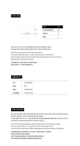 25SSダイヤモンドウォッシングバケットハット ブラック