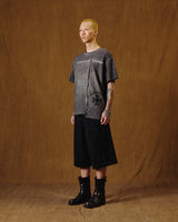 クロスアシンメトリーTシャツ