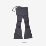 Yenne wrap skirt pants