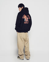 26SS BEAR DOLL HUG BROWN LINE FRIENDS HOODIE