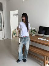 シルクUネックTシャツ (3C)