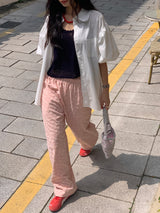 [MADE] ペストフラワーワイドパンツ