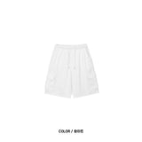 LMN Anf Cargo Washing Cotton Banding Shorts (6 colors)