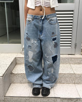 ループデニムパンツ