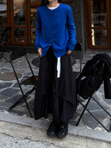  MAXI FLARE TUCK SKIRT
