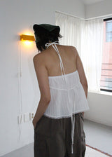 HALTER BLOUSE TOP